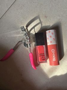 makeup combo of etude, elf, fae beauty etc