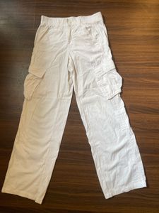 White Cargo Pants