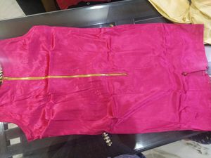 Stunning Pink Satin Dress