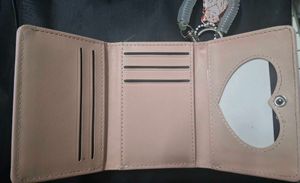 Cute wallet WITH A CAT KEYCHAIN