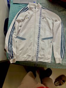 Adidas White Training Top