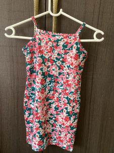 Floral Print Mini Dress