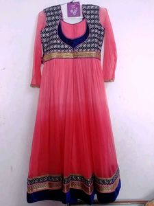 Pink Anarkali Dress,New