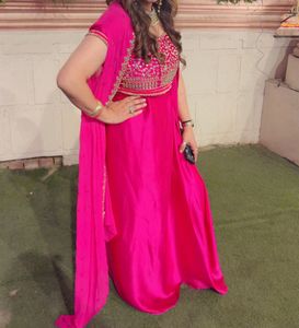 Elegant Pink Lehenga Choli Set