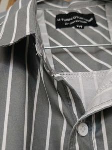 Classic Striped Button-Down Shirt