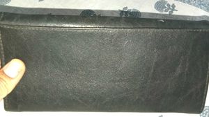 Black Leather Wallet 🖤✨