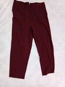 Maroon Embroidered Salwar Kameez
