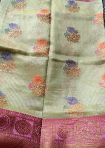 Beautiful Chanderi Silk Saree🤩