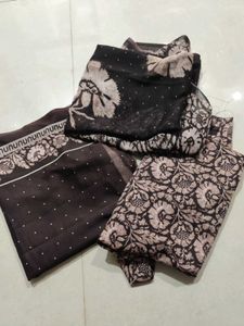 4 combo synthetic crepe material