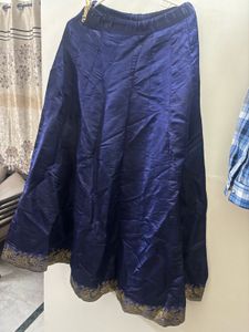Stunning Blue Ethnic Skirt