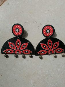 Unique Handcrafted Fan Earrings