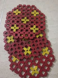 Set of 3 Decorative Coasters