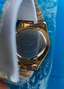 Gold Tone Luxury Watch