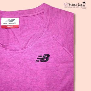 New Balance Pink Athletic T-Shirt