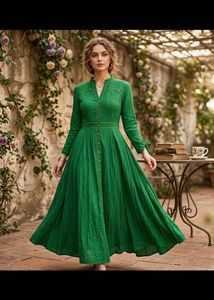 Vibrant Green Maxi Dress