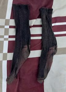 Pair of Cozy Dark Socks