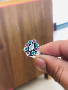 92.5 Pure Silver Ring 💍(wt:-4.650g)