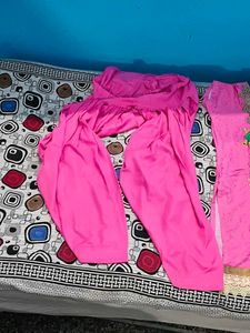 Pink Embroidered Salwar Suit
