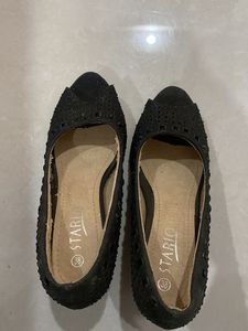 Black Peep Toes