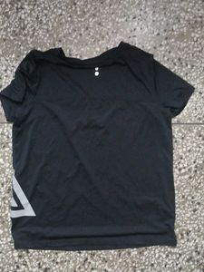 Athletic Black T-Shirt