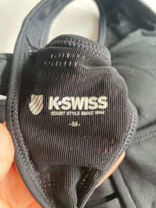 K-Swiss Black Sports Bra