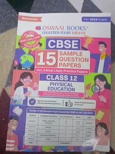 Oswaal CBSE Class 12 Physical Education Sample Pap