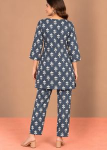 Stylish Printed Kurta and Pants Set