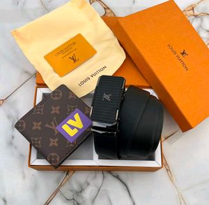 Louis Vuitton Belt and Wallet Set