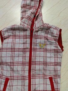 red jacket double sided
