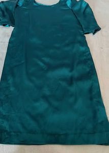Teal Silk Salwar Pants