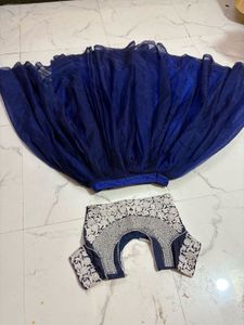Royal Blue Lehenga Choli Set