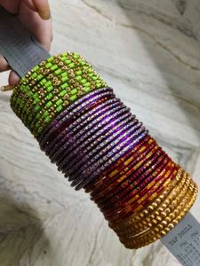Vibrant Multicolor Bangle (4 Set)