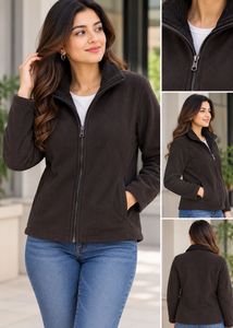 Cozy Brown Faux Suede Jacket