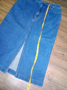 Classic Denim Skirt