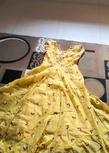Yellow  Gown