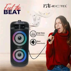50W Portable Multimedia Bluetooth Speaker with Dua