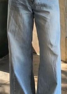 Light Wash Wide Leg Jeans