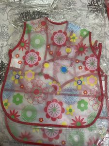 Baby Bibs Big Size Peva Material Dirt Proof X2