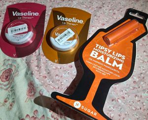 Vaseline &amp; Sugar Lip Balm Bundle