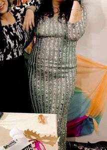 Stunning Sequined Maxi Dress
