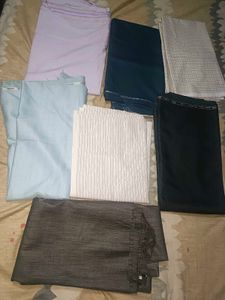 Assorted Dress Material Fabrics
