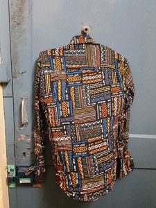 Patterned Button-Down Shirt