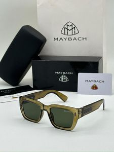 Maybach White Translucent Sunglasses