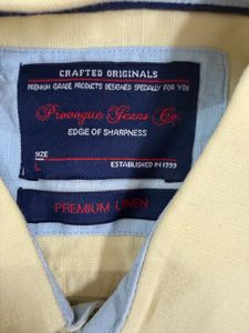 Classic Yellow Men's Shirt