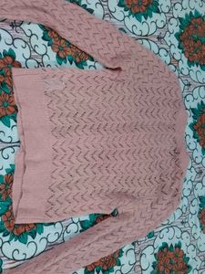 Chic Pink Button-Up Cardigan