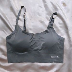 Reebok Gray Sports Bra
