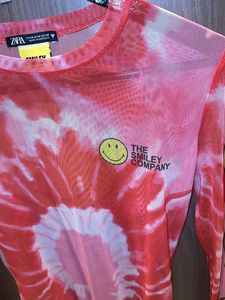 Zara Limited Edition Pink Top
