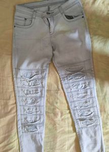 Demin Jeans Trousers Pants For Women