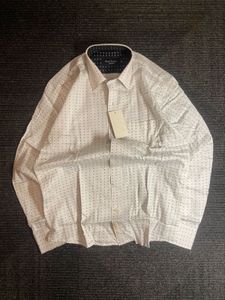 Paul Smith White Print Shirt