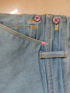 SALE - Allen Solly Denim Pinafore